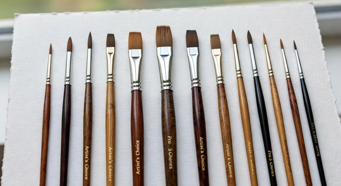 Watercolor Brushes Collection