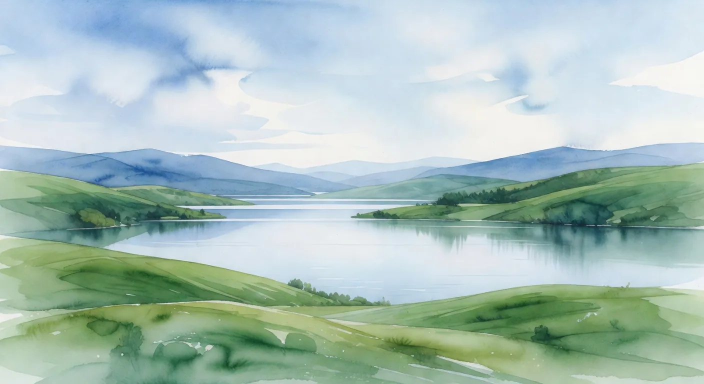 Beautiful Watercolor Landscape