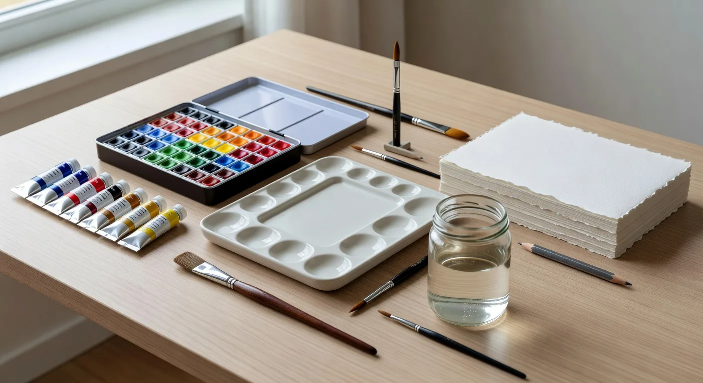 Watercolor Painting Supplies