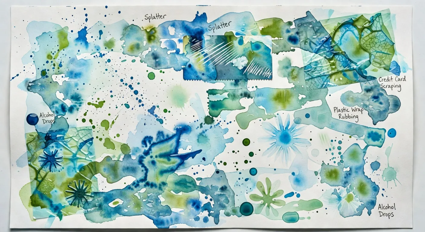 Watercolor Texture Techniques